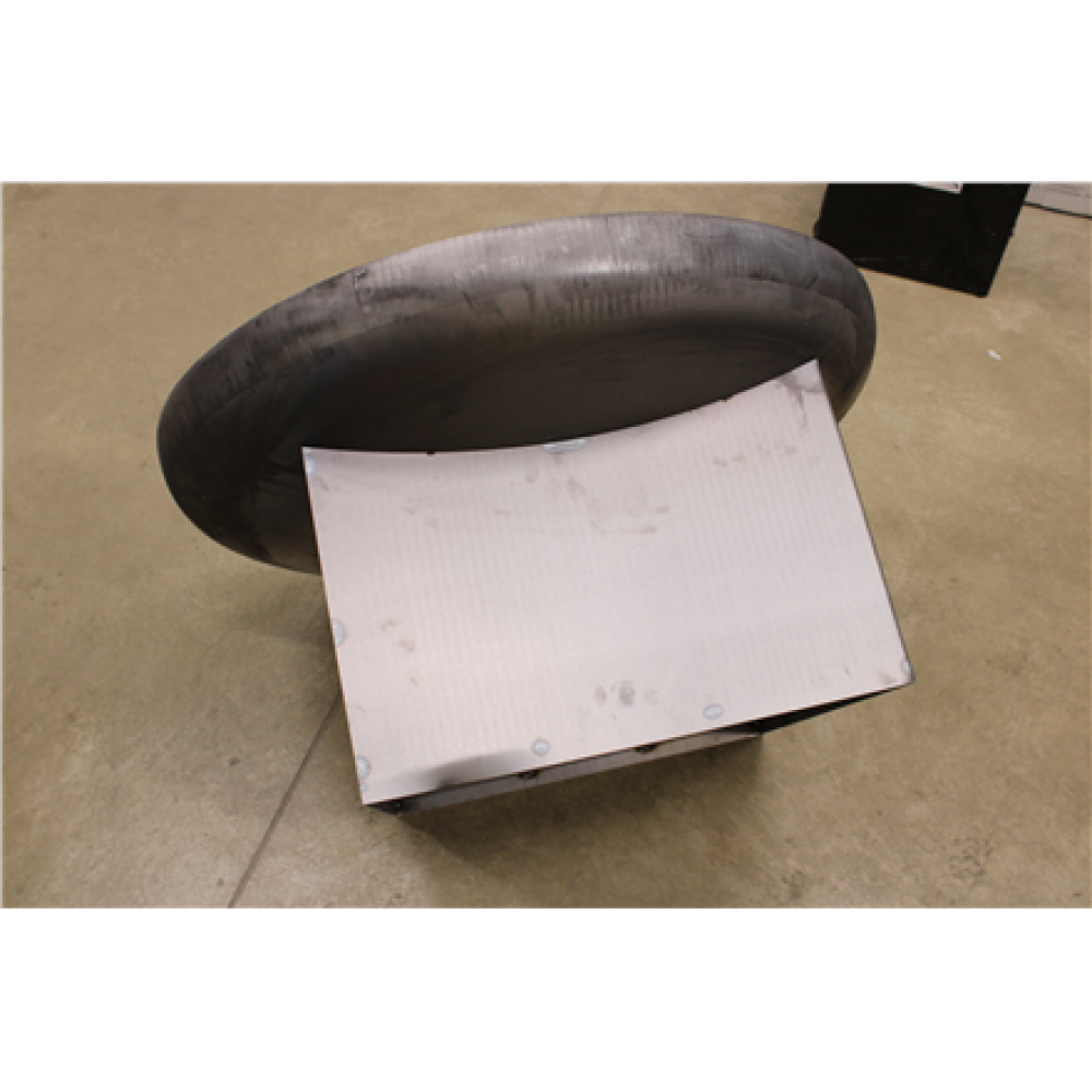 SALE OUT. RedFire Firepit Juva Industrial 80 cm, with wood storage, Steel , RedFire Firepit , Juva 81024 , DAMAGED PACKAGING, DENTED POT BASE