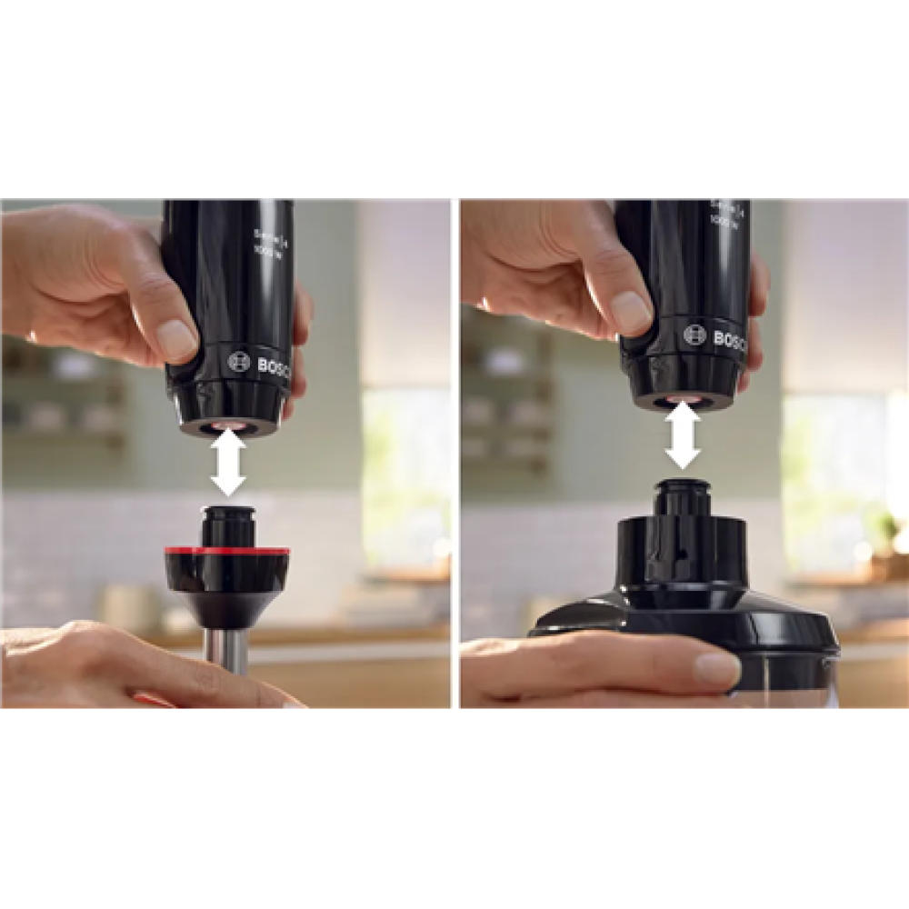 Bosch , Blender , MSM4B621 ErgoMaster , Hand Blender , 1000 W , Number of speeds 1 , Black