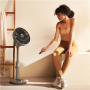 Duux , Fan , Whisper , Stand Fan , Gray , Diameter 34 cm , Number of speeds 26 , Oscillation , 2-22 W , Yes