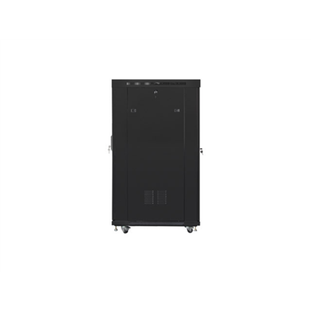 Lanberg , Rack cabinet 19 free-standing 22U/800x1000 (flat pack) with mesh door , FF01-8022-23BL , Black