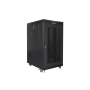 Lanberg , Rack cabinet 19 free-standing 22U/800x1000 (flat pack) with mesh door , FF01-8022-23BL , Black