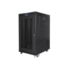 Lanberg , Rack cabinet 19 free-standing 22U/800x1000 (flat pack) with mesh door , FF01-8022-23BL , Black