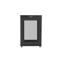 Lanberg , Rack cabinet 19 free-standing 22U/800x1000 (flat pack) with mesh door , FF01-8022-23BL , Black