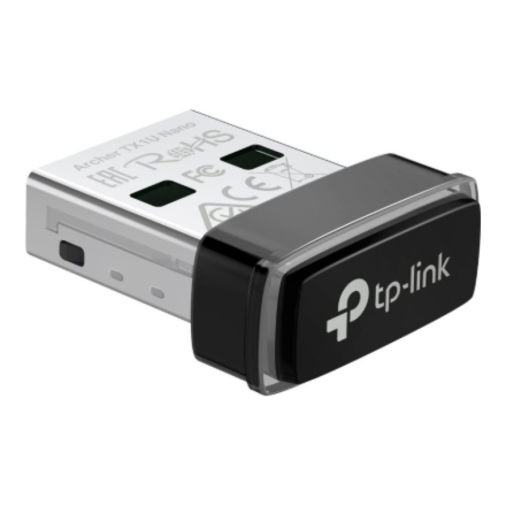 TP-LINK Archer TX1U Nano AX300 Nano Wi-Fi 6 USB Adapter , TP-LINK