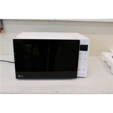SALE OUT. LG , MS23NECBW , Microwave Oven , Free standing , 23 L , 1000 W , White , DAMAGED PACKAGING, DENT ON SIDE