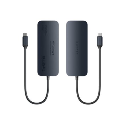 Hyper , HyperDrive EcoSmart Gen.2 Universal USB-C 10-in-1 Hub with 140 W PD3.1 Power Pass-thru , Ethernet LAN (RJ-45) ports 1 , HDMI ports quantity 1