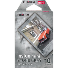 Fujifilm , Instant Photo Plates , Instax Mini Stone Gray , 54 x 86 mm , Image size: 46 x 62 mm , Quantity 10