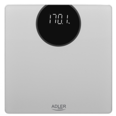 Adler Bathroom scale AD 8175 Maximum weight (capacity) 180 kg Accuracy 100 g Silver