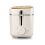 Philips , Toaster , HD2640/10 Eco Conscious Edition , Power 830 W , Number of slots 2 , Housing material 100% Bio-based plastic , Silk White Matt