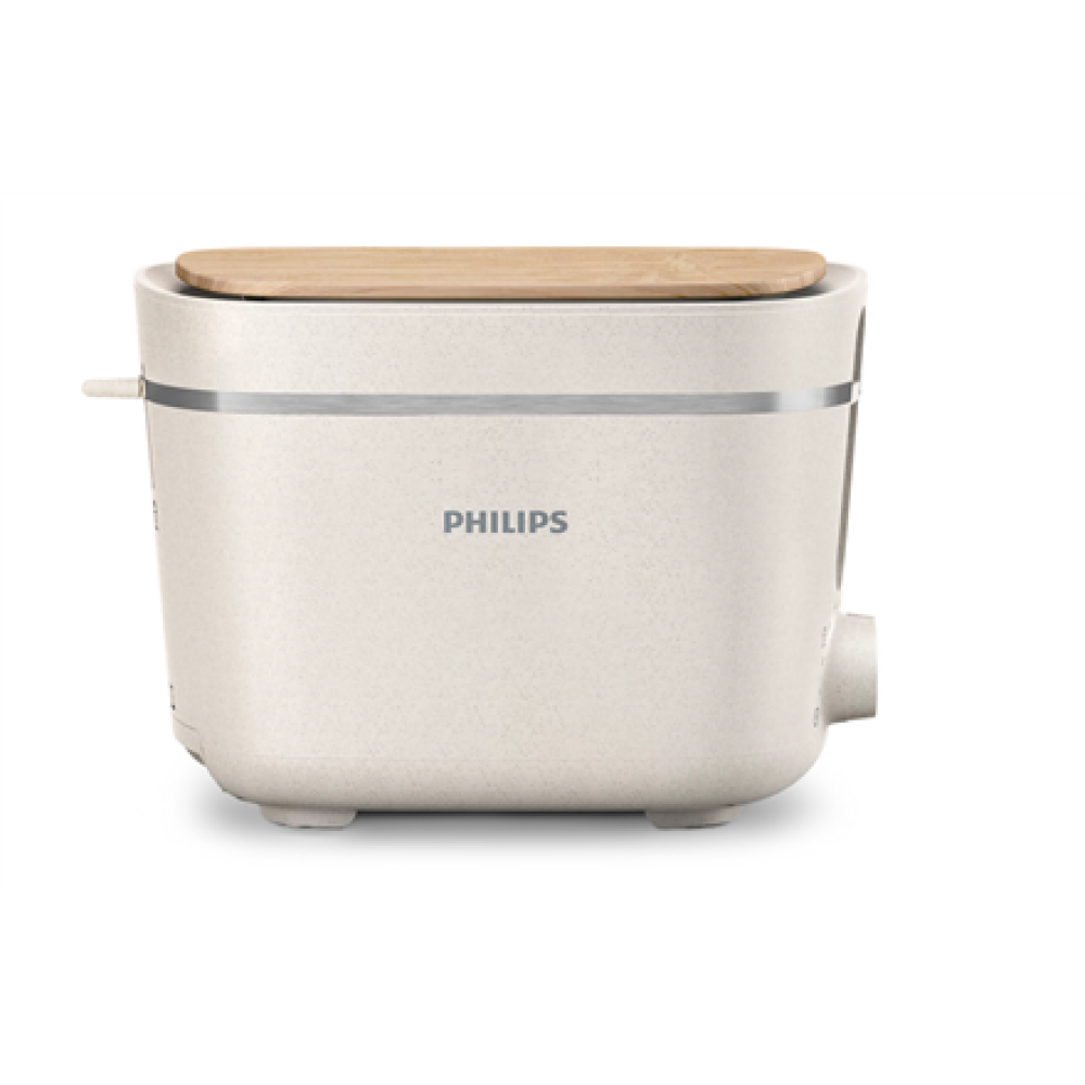 Philips , Toaster , HD2640/10 Eco Conscious Edition , Power 830 W , Number of slots 2 , Housing material 100% Bio-based plastic , Silk White Matt