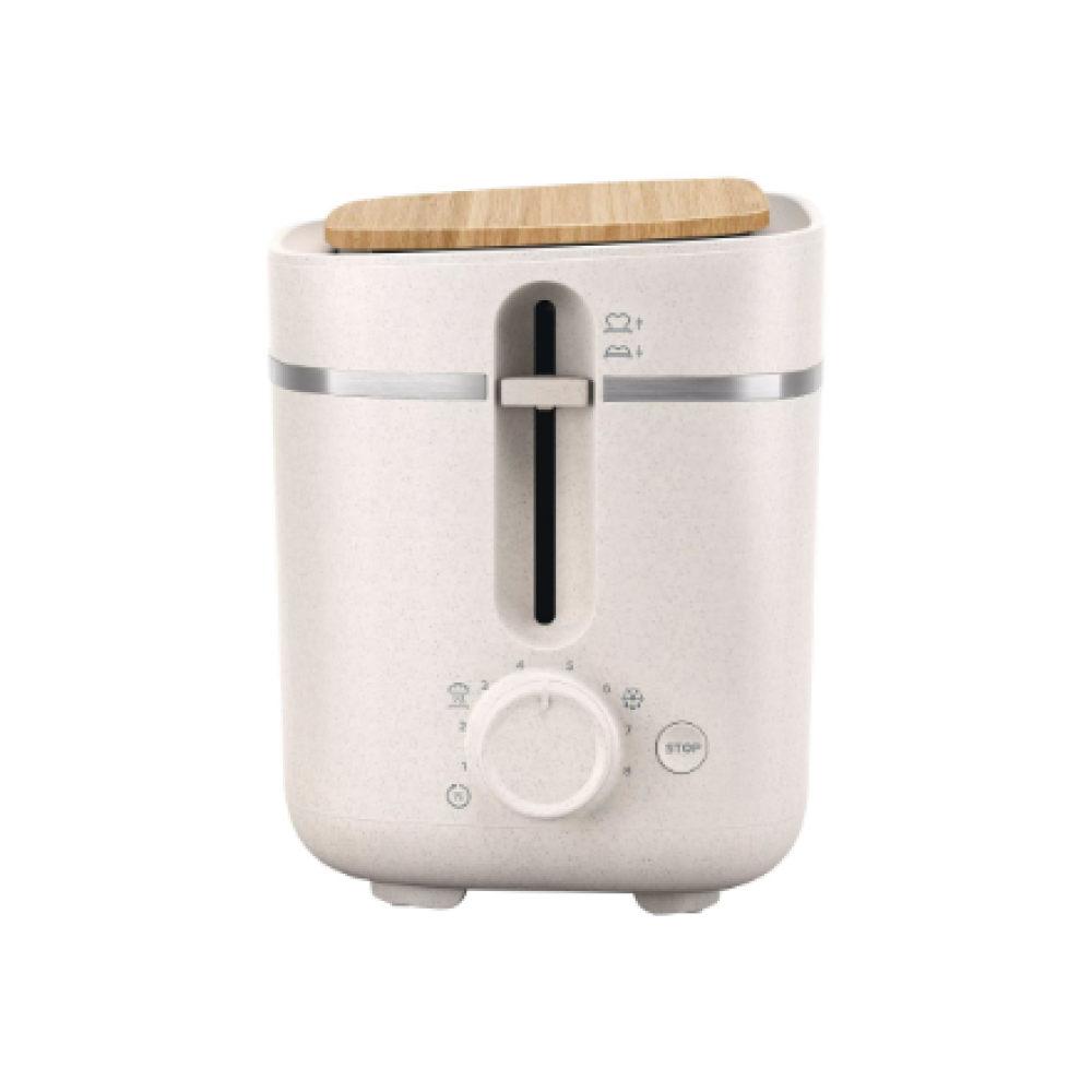 Philips , Toaster , HD2640/10 Eco Conscious Edition , Power 830 W , Number of slots 2 , Housing material 100% Bio-based plastic , Silk White Matt