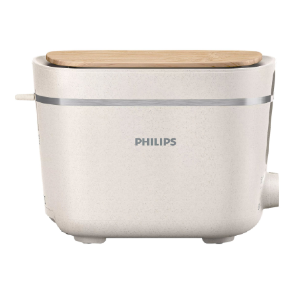 Philips , Toaster , HD2640/10 Eco Conscious Edition , Power 830 W , Number of slots 2 , Housing material 100% Bio-based plastic , Silk White Matt