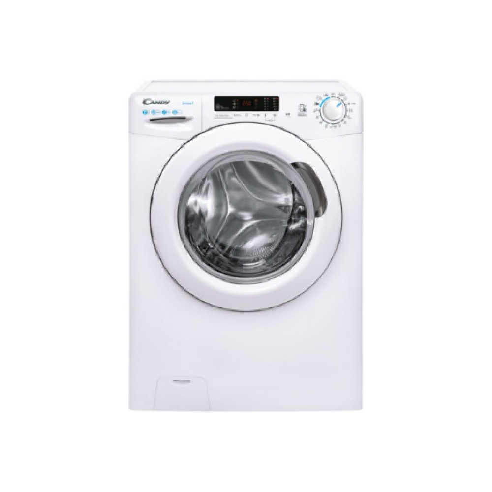 Candy , Washing machine , CS 1072DE/1-S , Energy efficiency class D , Front loading , Washing capacity 7 kg , 1000 RPM , Depth 49 cm , Width 60 cm , 2D , Near Field Communication (NFC) , White