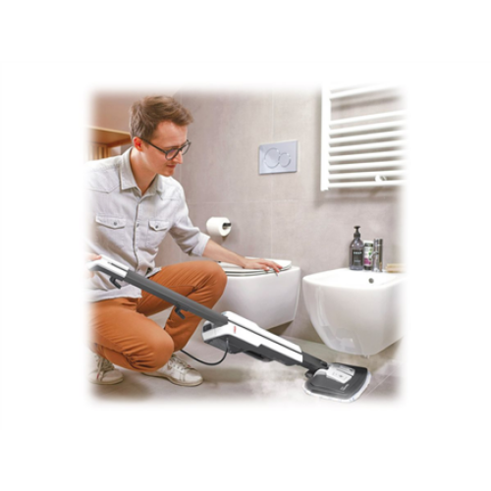 Polti , Steam mop with integrated portable cleaner , PTEU0307 Vaporetto SV660 Style 2-in-1 , Power 1500 W , Steam pressure Not Applicable bar , Water tank capacity 0.5 L , Grey/White