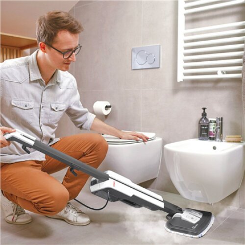 Polti , Steam mop with integrated portable cleaner , PTEU0307 Vaporetto SV660 Style 2-in-1 , Power 1500 W , Steam pressure Not Applicable bar , Water tank capacity 0.5 L , Grey/White