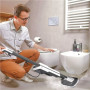 Polti , Steam mop with integrated portable cleaner , PTEU0307 Vaporetto SV660 Style 2-in-1 , Power 1500 W , Steam pressure Not Applicable bar , Water tank capacity 0.5 L , Grey/White