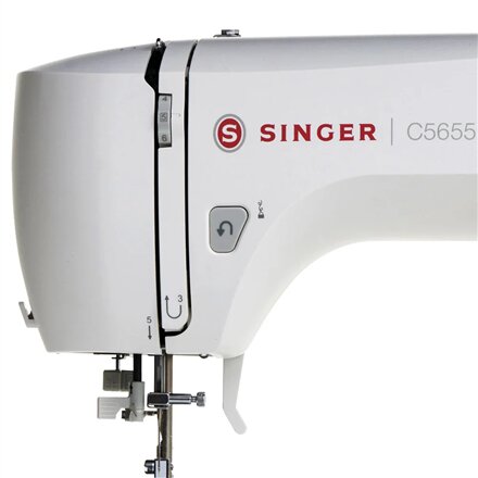 Singer , Sewing Machine , C5655 , Number of stitches 80 , Number of buttonholes 6 , White
