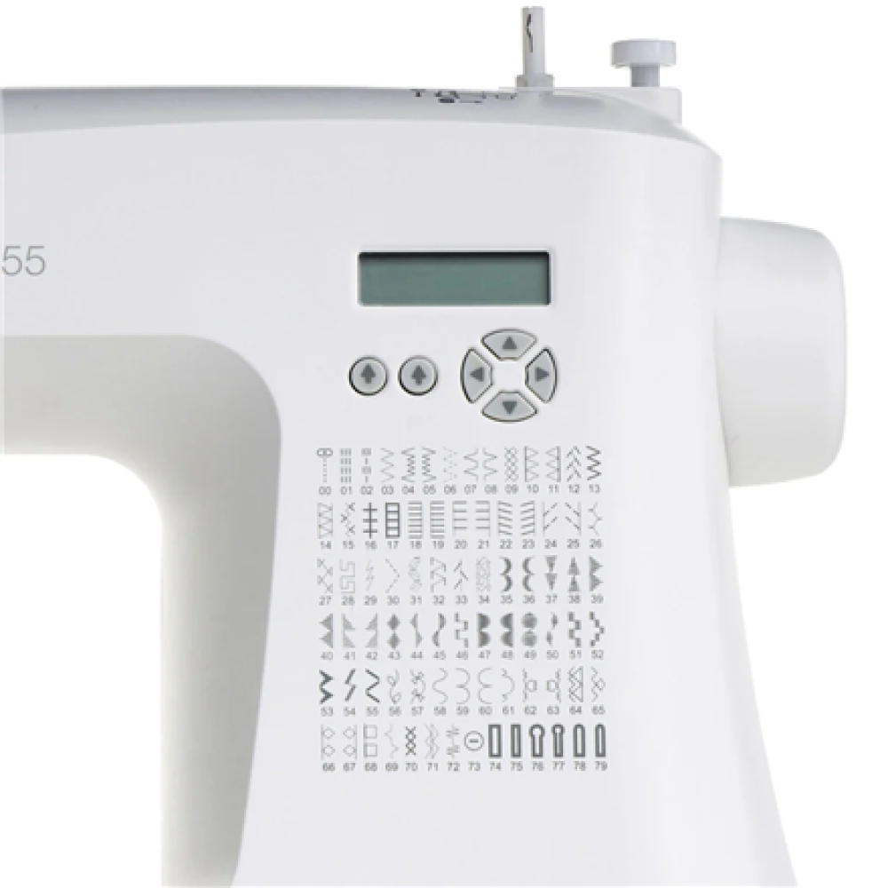 Singer , Sewing Machine , C5655 , Number of stitches 80 , Number of buttonholes 6 , White