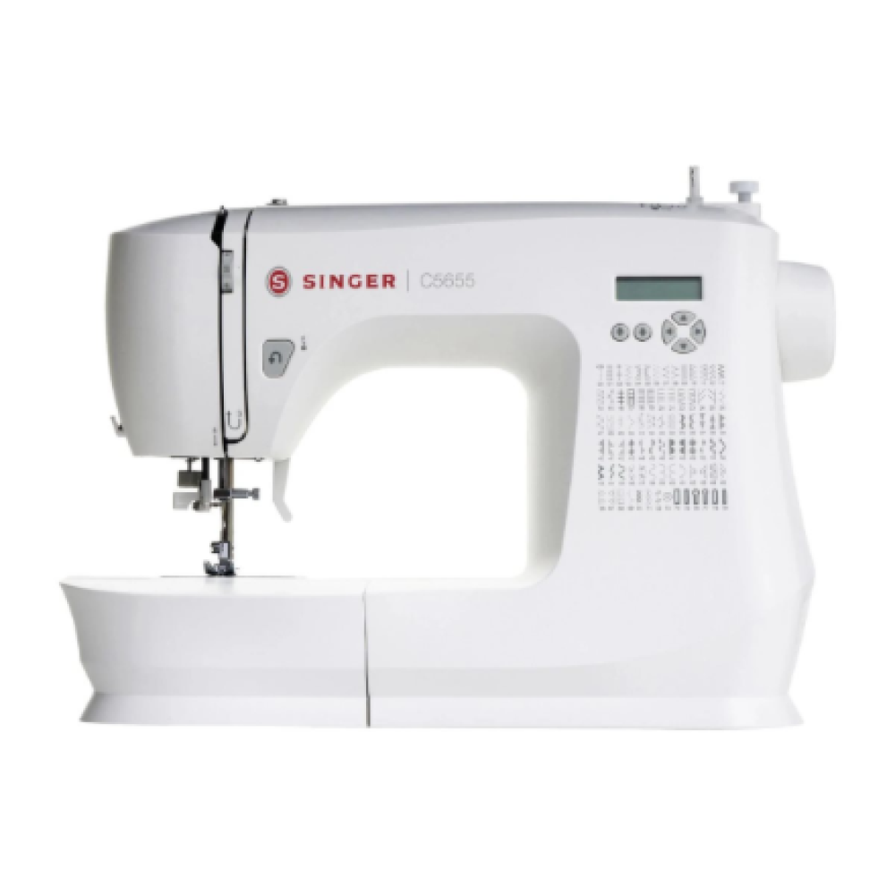 Singer , Sewing Machine , C5655 , Number of stitches 80 , Number of buttonholes 6 , White