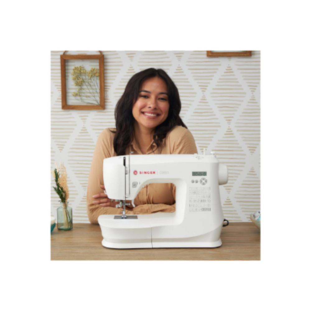 Singer , Sewing Machine , C5655 , Number of stitches 80 , Number of buttonholes 6 , White