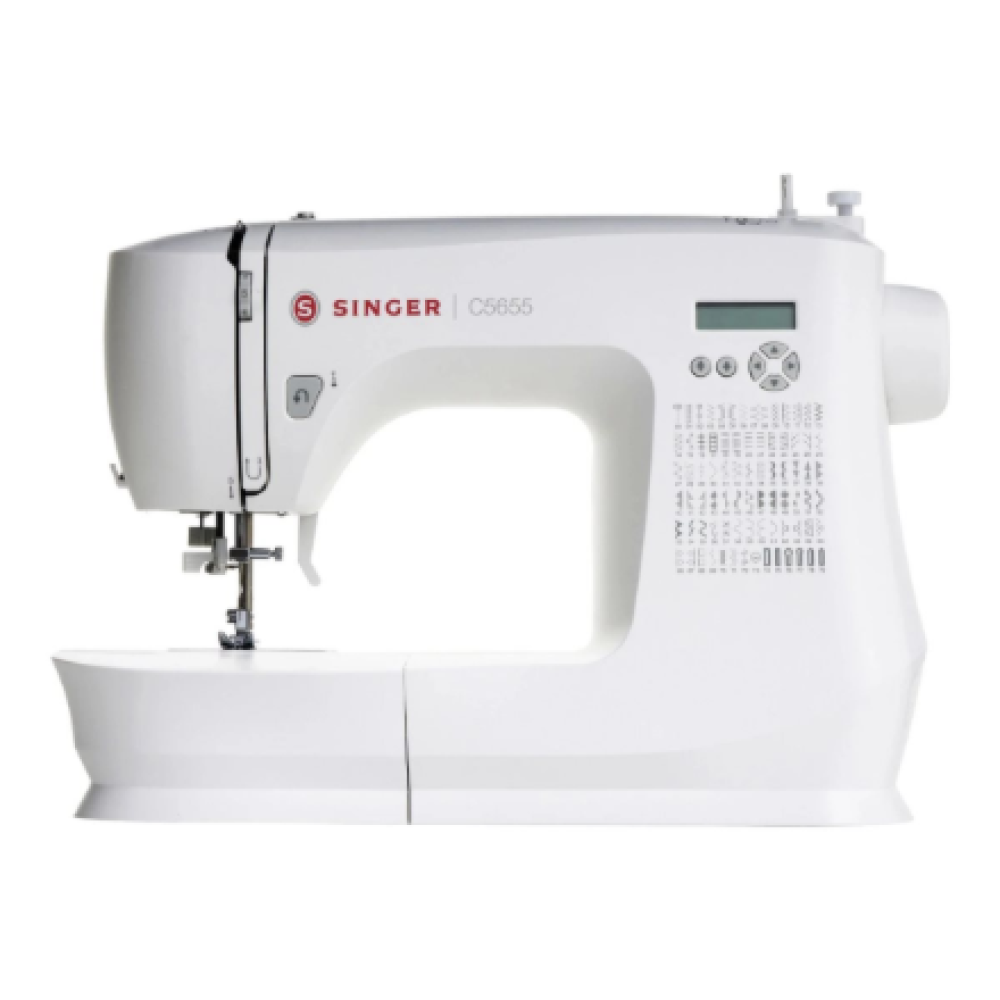 Singer , Sewing Machine , C5655 , Number of stitches 80 , Number of buttonholes 6 , White