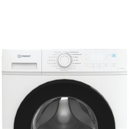 INDESIT , Washing machine , IMA 762B MY TIME EE , Energy efficiency class A , Front loading , Washing capacity 7 kg , 1200 RPM , Depth 47 cm , Width 60 cm , Display , Digital , Steam function , White