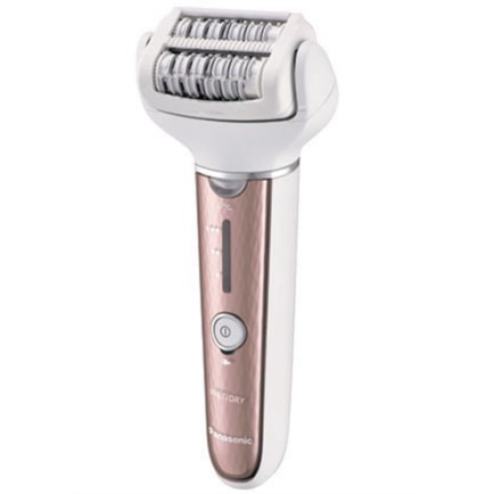 Panasonic Epilator ES-EL8A-P503 Operating time (max) 30 min, Number of power levels 3, Wet & Dry, White/Pink