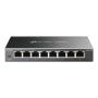 TP-LINK , Switch , TL-SG108E , Web managed , Wall mountable , Gigabit Ethernet (copper) ports quantity 8 , Power supply type External , 36 month(s)