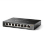 TP-LINK , Switch , TL-SG108E , Web managed , Wall mountable , Gigabit Ethernet (copper) ports quantity 8 , Power supply type External