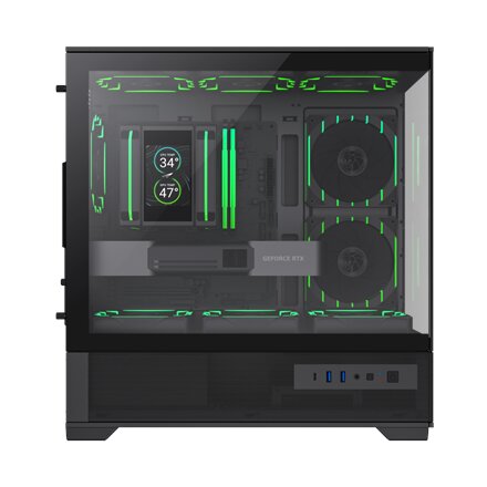 Gamemax Case , VISTA 2 MB , M-ATX