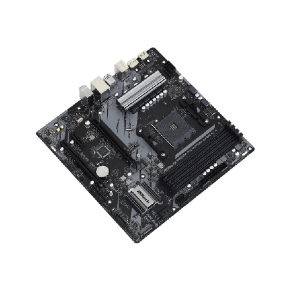 ASRock B550M Phantom Gaming 4 , Processor family AMD , Processor socket AM4 , DDR4 , Supported hard disk drive interfaces SATA, M.2 , Number of SATA connectors 4