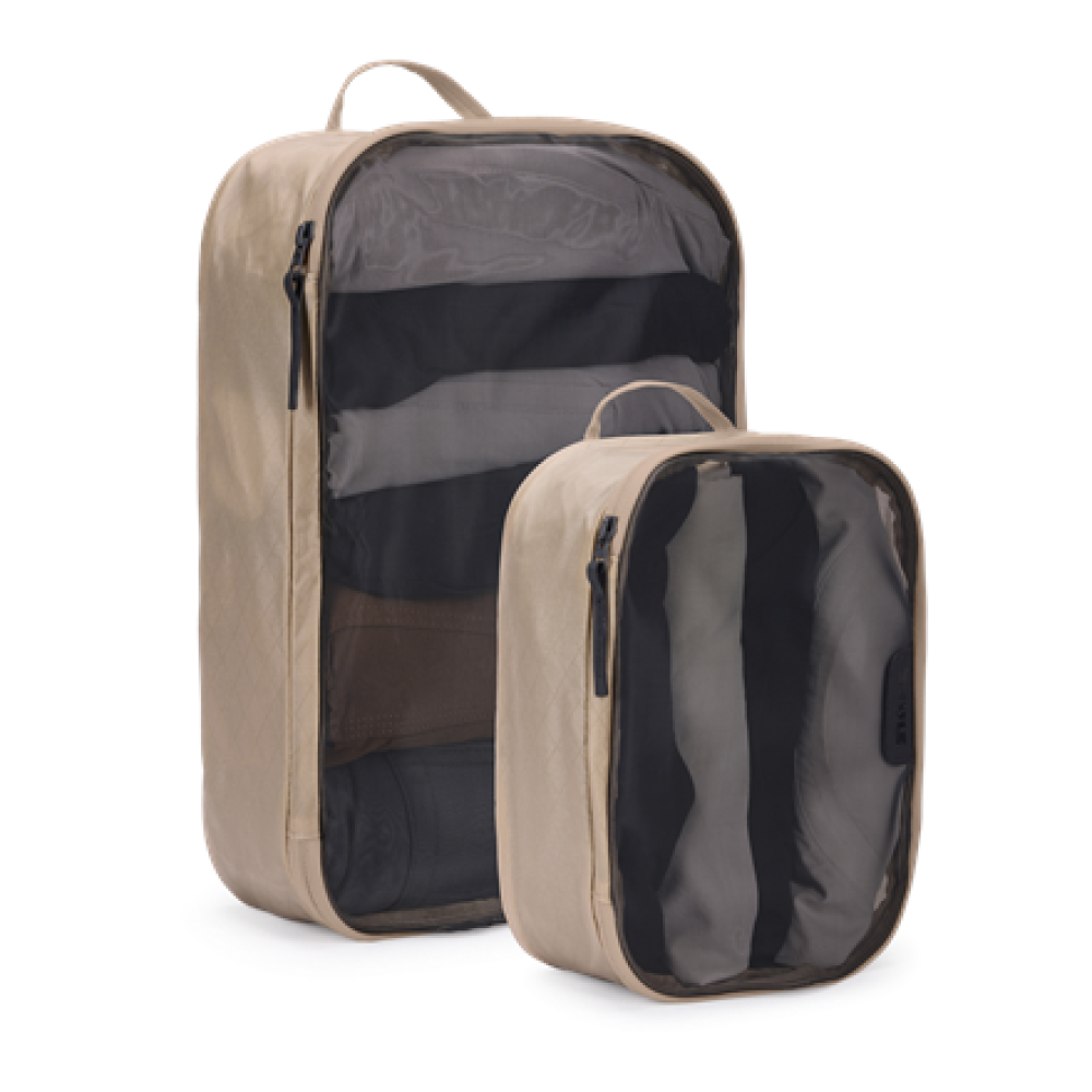 Thule Packing Cube Set, 1x Medium, 1x Small , Packing Cube , Gentle Beige
