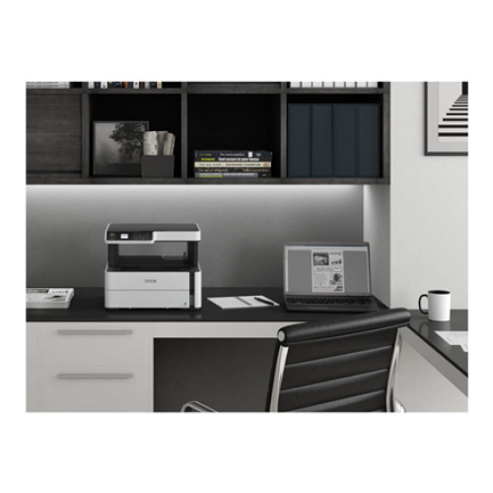 Epson 3 in 1 printer , EcoTank M2170 , Inkjet , Mono , All-in-one , A4 , Wi-Fi , White