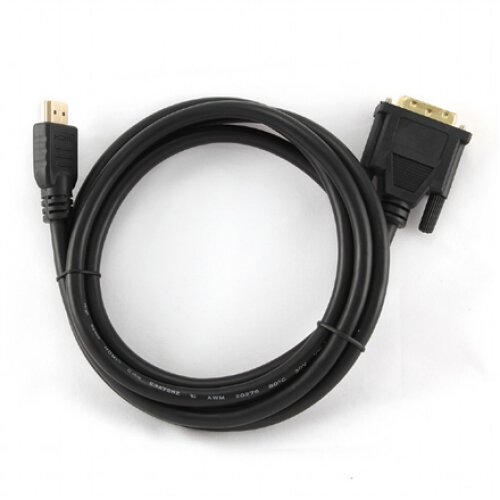 Cablexpert , HDMI to DVI cable (Single Link) , HDMI 19pin male , DVI 18+1pin male , HDMI to DVI-D , 0.5 m