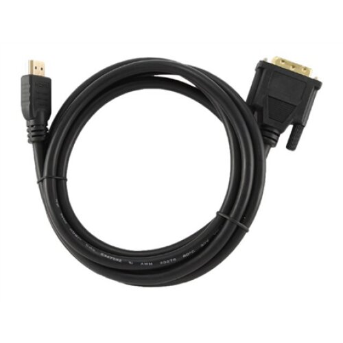 Cablexpert , HDMI to DVI cable (Single Link) , HDMI 19pin male , DVI 18+1pin male , HDMI to DVI-D , 0.5 m