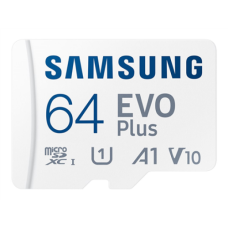 Samsung , MicroSD Card , EVO Plus , 64 GB , microSDXC Memory Card , Flash memory class U1, V10, A1