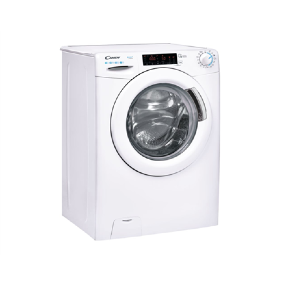 Candy Washing machine , CS 128TXME/1-S , Energy efficiency class A , Front loading , Washing capacity 8 kg , 1200 RPM , Depth 53 cm , Width 60 cm , LCD , White