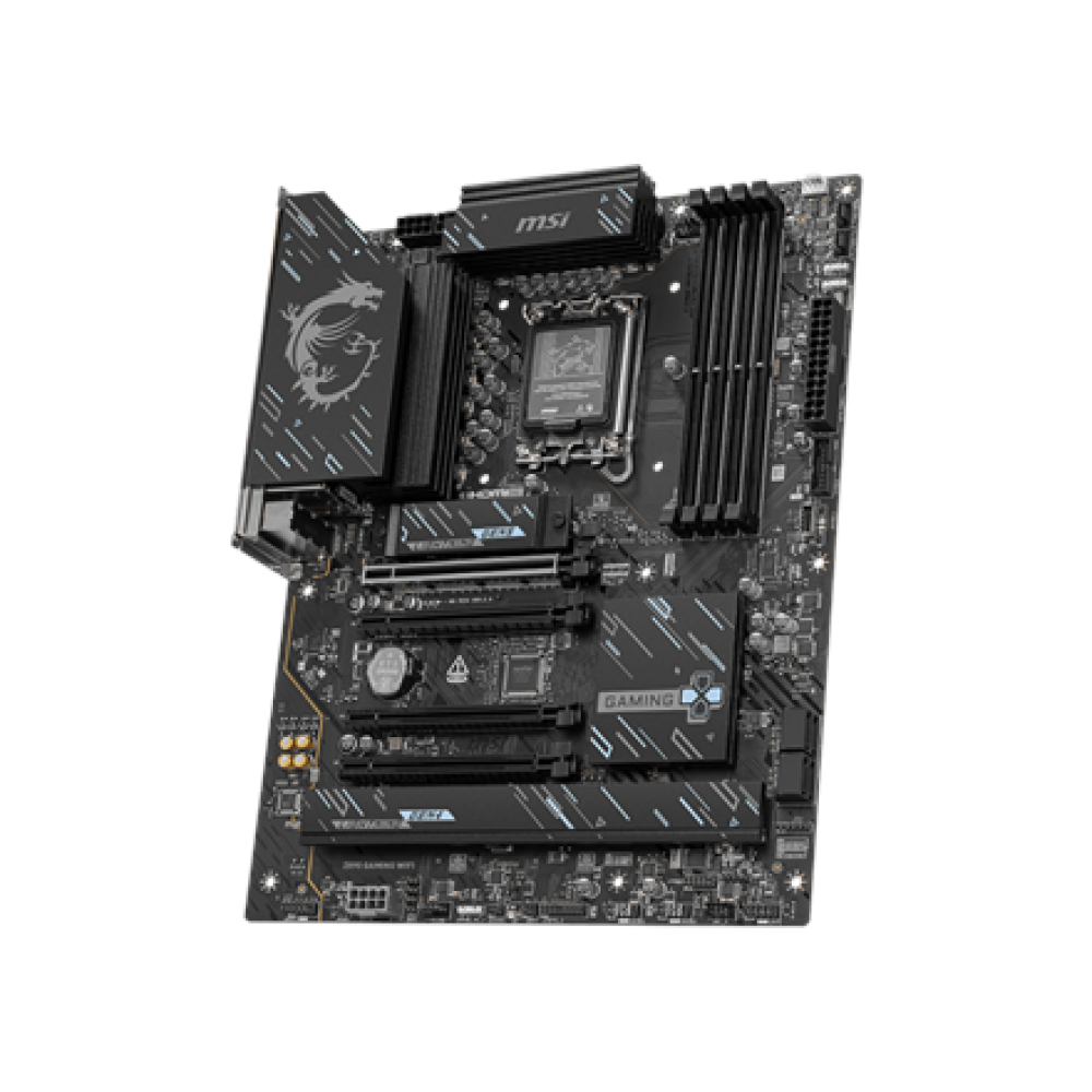 MSI Z890 GAMING WIFI , Processor family Intel , Processor socket LGA1851 , DDR5 , Supported hard disk drive interfaces M.2, SATA , Number of SATA connectors 4