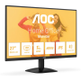 AOC , Q27B35E , 27 , IPS , QHD , 16:9 , 75 Hz , 1 ms , 2560 x 1440 pixels , 300 cd/m² , HDMI ports quantity 1 , Black