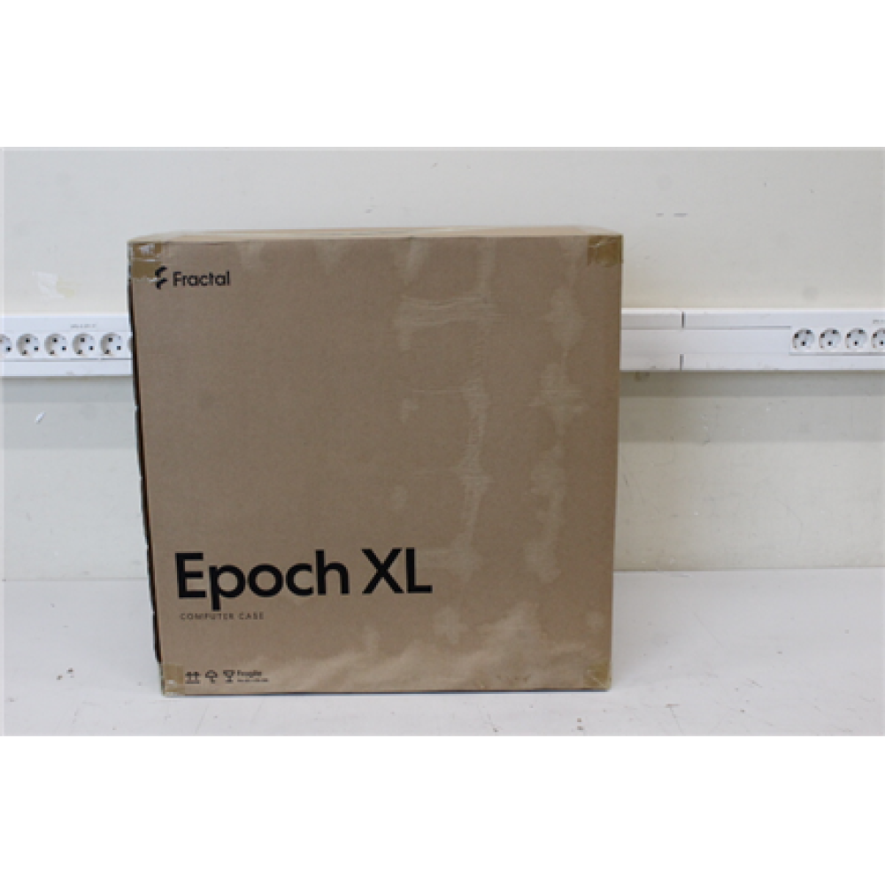 SALE OUT. Fractal Design Epoch XL Computer Case, White TG RGB Clear Tint , SALE OUT. Fractal Design Case , Epoch XL , White TG RGB Clear Tint , ATX , DAMAGED PACKAGING
