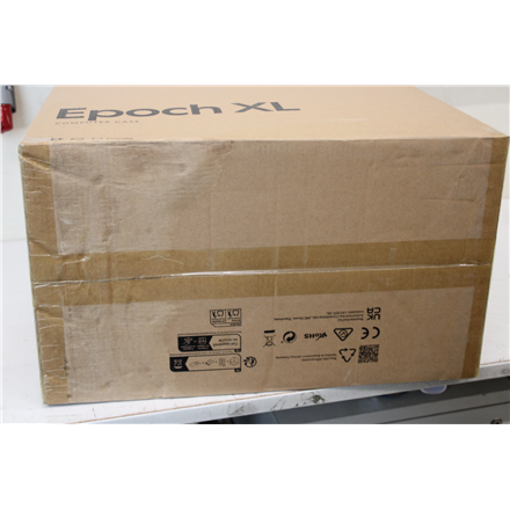 SALE OUT. Fractal Design Epoch XL Computer Case, White TG RGB Clear Tint , SALE OUT. Fractal Design Case , Epoch XL , White TG RGB Clear Tint , ATX , DAMAGED PACKAGING