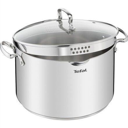 TEFAL , Pot , G7196455 Duetto+ , Stainless steel , Dishwasher proof , Lid included , Stainless steel