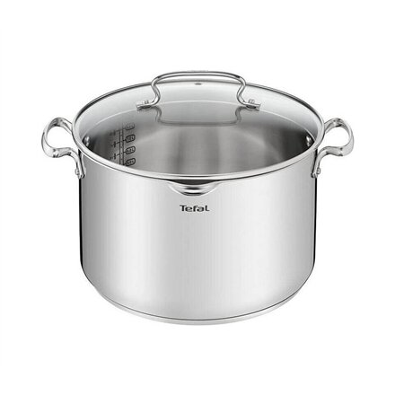 TEFAL , Pot , G7196455 Duetto+ , Stainless steel , Dishwasher proof , Lid included , Stainless steel