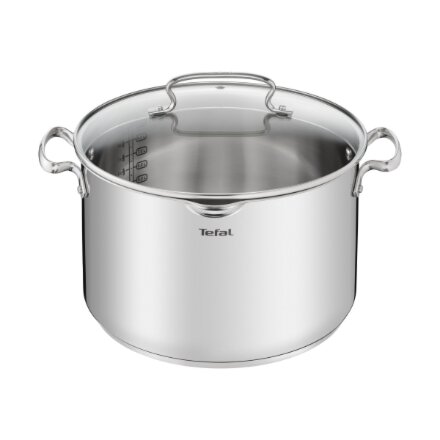 TEFAL , Pot , G7196455 Duetto+ , Stainless steel , Dishwasher proof , Lid included , Stainless steel