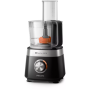 Philips Compact Food processor HR7530/10 Viva Collection 850 W Bowl capacity 2.1 L Number of speeds 2 Black