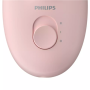 Philips , Corded Compact Epilator , BRE285/00 Satinelle Essential , White/Pink