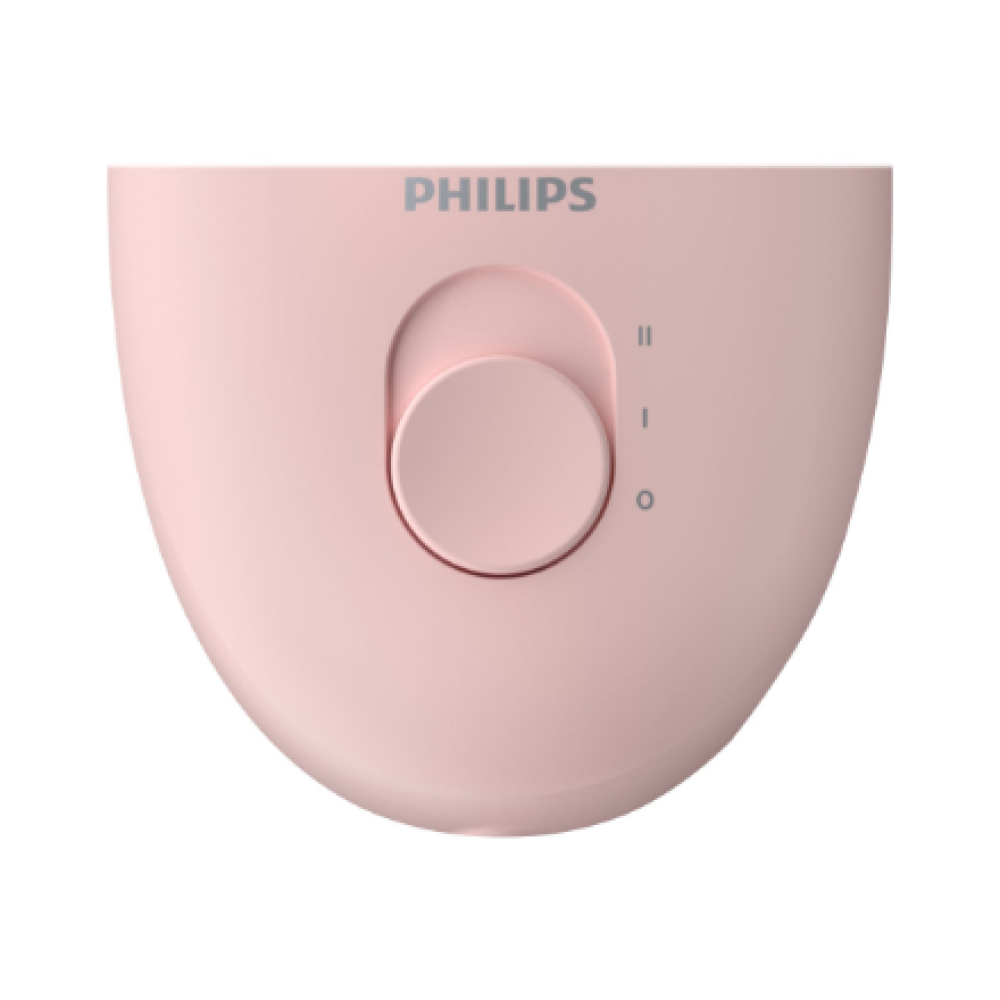 Philips , Corded Compact Epilator , BRE285/00 Satinelle Essential , White/Pink