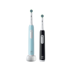 Oral-B , Electric Toothbrush , Pro Series 1 Duo , Rechargeable , For adults , Number of brush heads included 2 , Number of teeth brushing modes 3 , Blue/Black