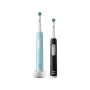 Oral-B , Electric Toothbrush , Pro Series 1 Duo , Rechargeable , For adults , Number of brush heads included 2 , Number of teeth brushing modes 3 , Blue/Black