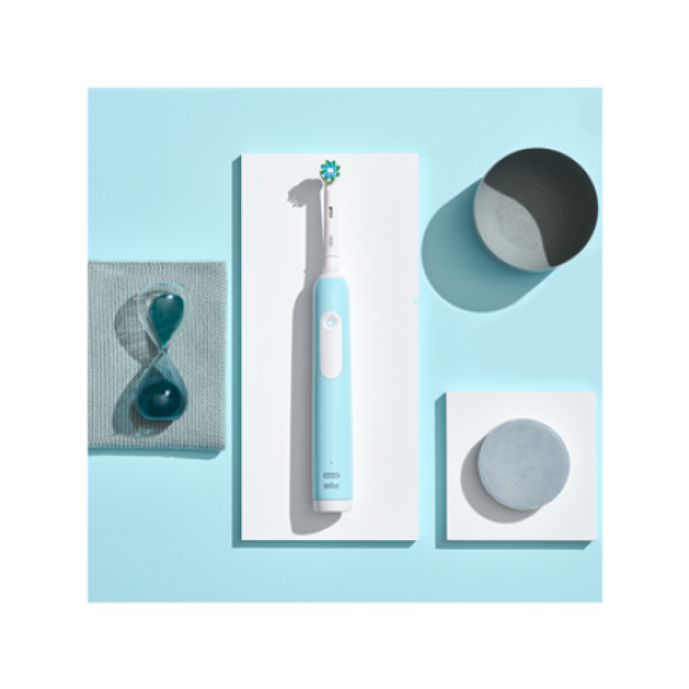 Oral-B , Electric Toothbrush , Pro Series 1 Duo , Rechargeable , For adults , Number of brush heads included 2 , Number of teeth brushing modes 3 , Blue/Black